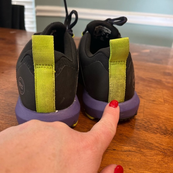 Timberland Womens Pro Radius Gray Purple Safety Shoes size 6.5 - Picture 10 of 11